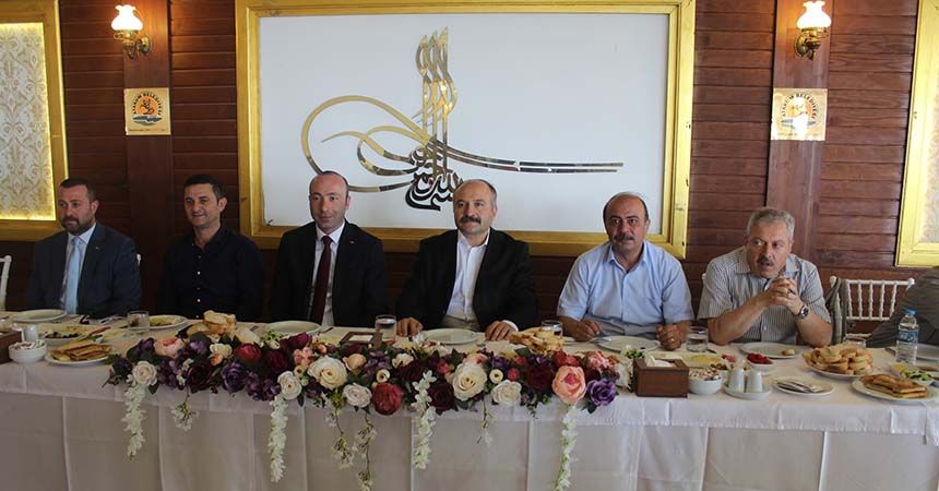 Usta'dan Samsun'a teşekkür