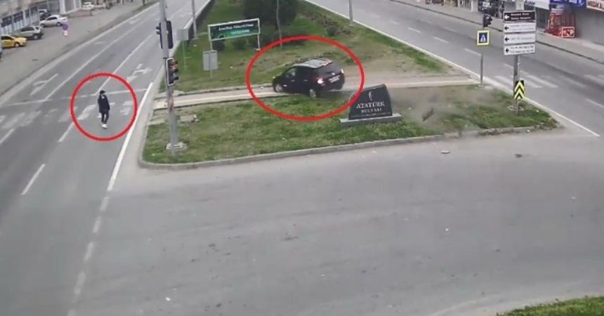 Trafik kazaları kamerada