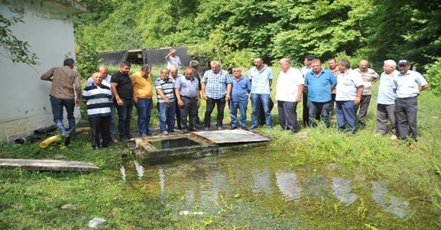Muhtarlar içme suyu istiyor