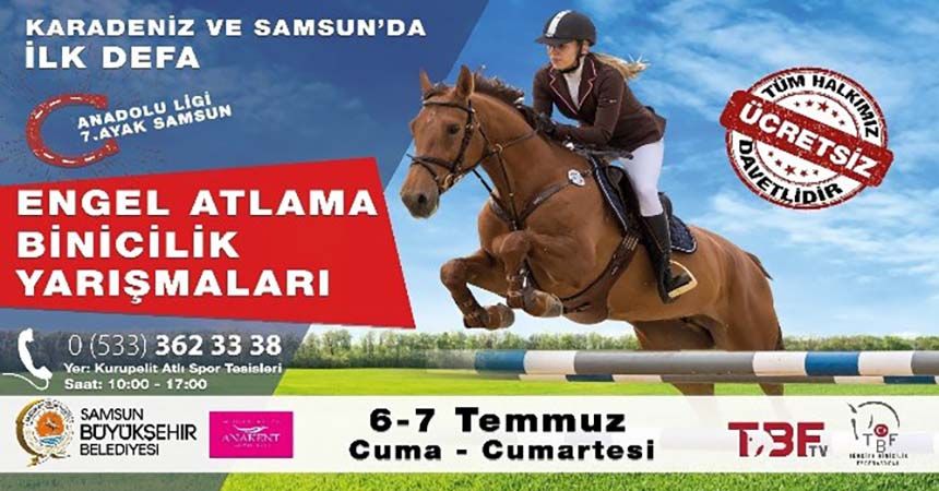 Biniciler Samsun'da engelleri aşacak