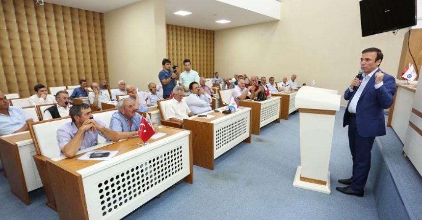Canikli muhtarlara 'İmar Barışı' bilgisi