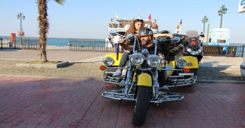 Samsun’da motosiklet şov