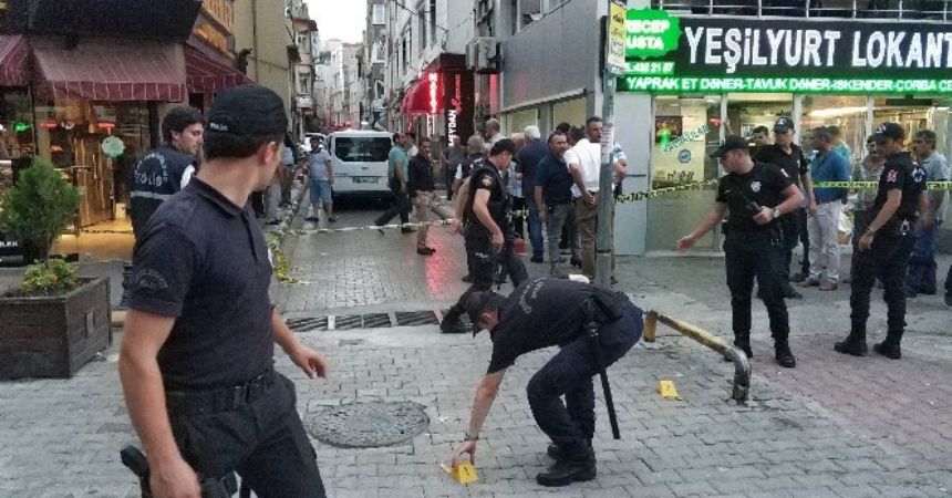 Park yüzünden silaha sarıldı