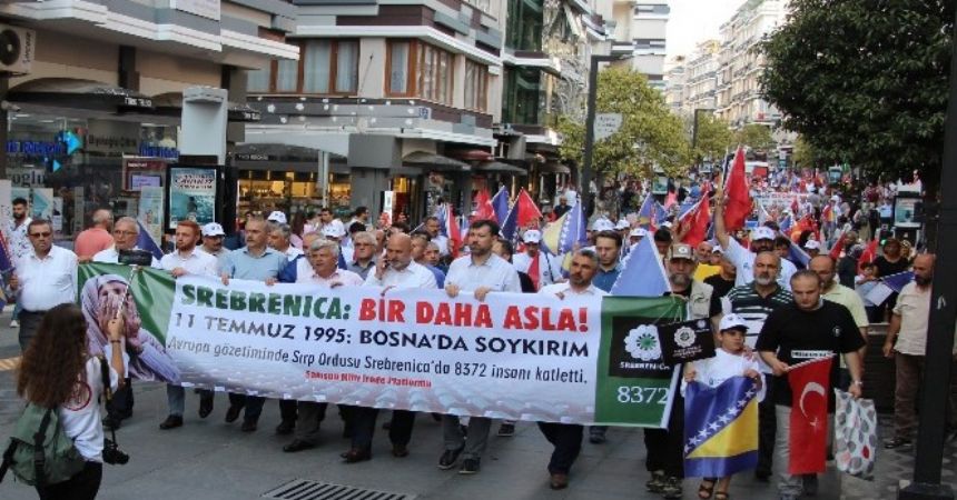 Samsunlular Srebrenitsa'yı andı