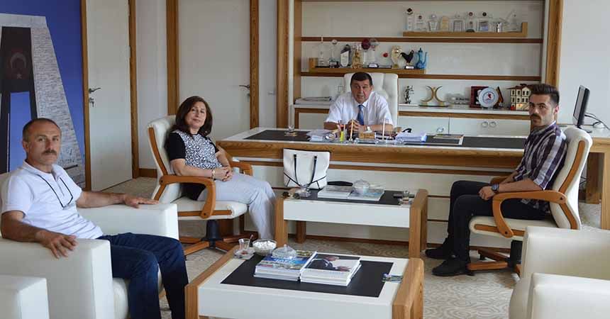 SGK’dan Başkan İkiz’e Ziyaret SGK’dan Başkan İkiz’e Ziyaret