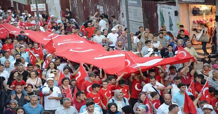 Ordu'da demokrasi şehitleri anıldı