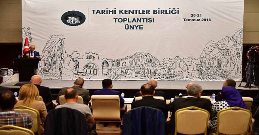 Tarihi Kentler Birliği Ünye'de toplanacak
