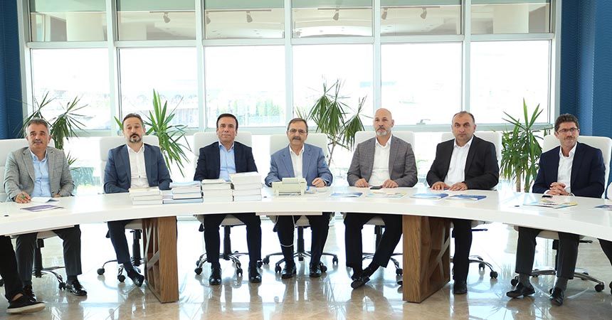 Büyükşehir ve Canik'ten istişare toplantısı