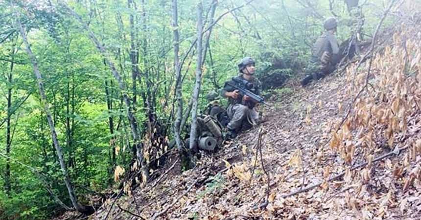 Tokat dağlarında terör operasyonu