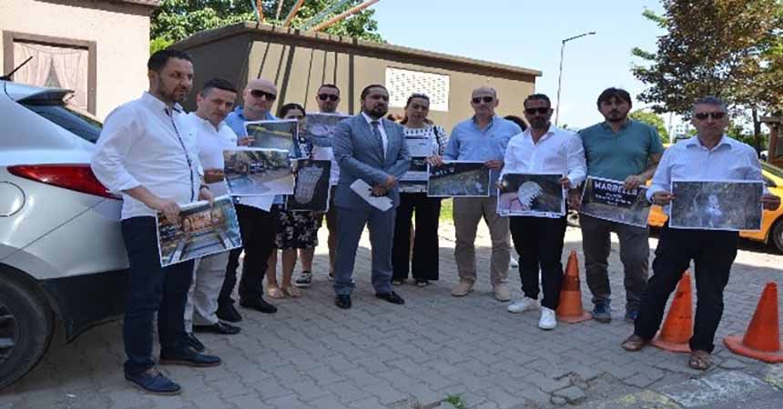 Bilirkişi kararına tepki gösterdiler Bilirkişi kararına tepki gösterdiler