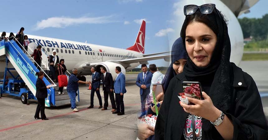 Samsun'a Kuveytli turist şoku