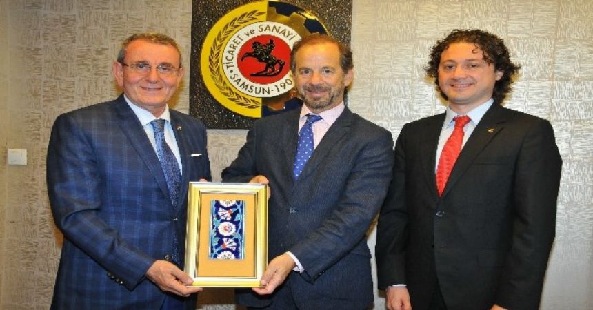 Arjantin Başkonsolosu Samsun'da