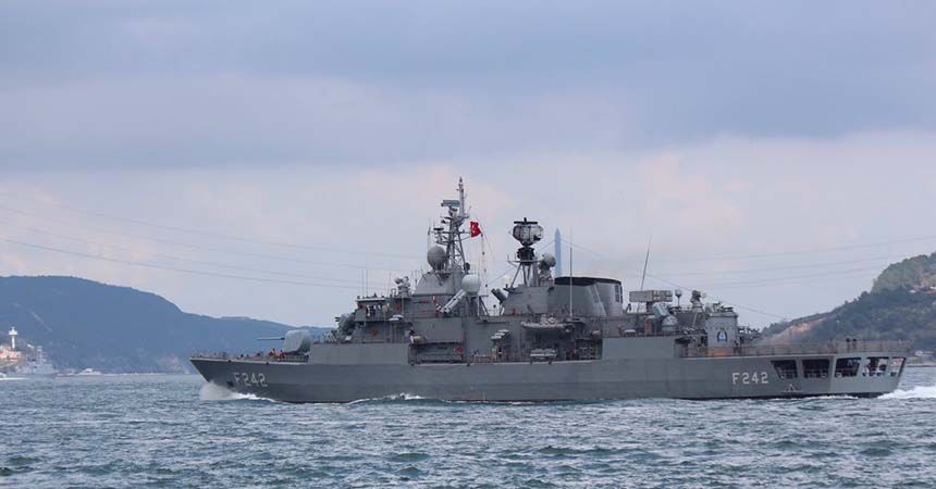 NATO gemileri Samsun'a geliyor
