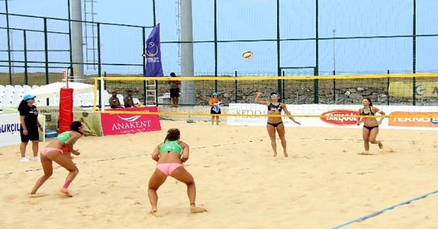 Plaj voleybolu heyecanı