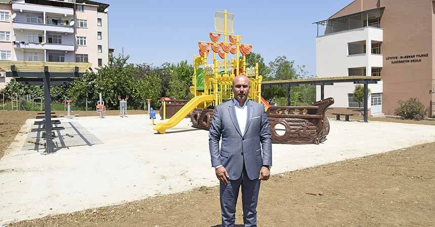 Tekkeköy parklarla donatılıyor