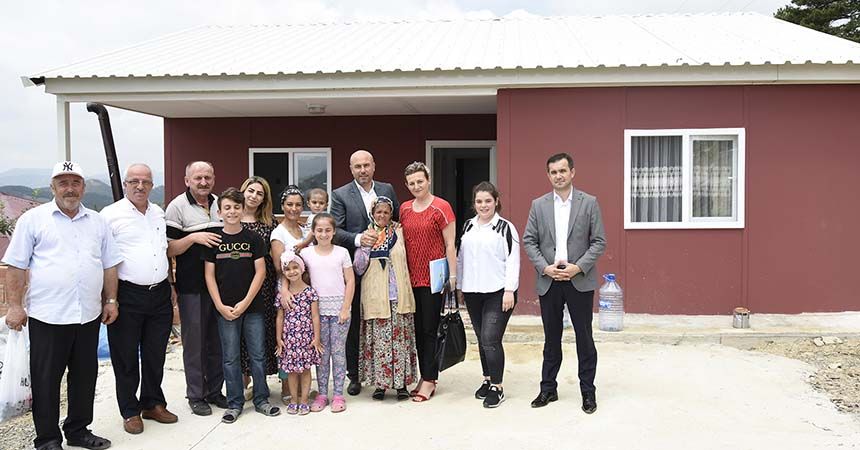 Tekkeköy Belediyesi sıcak yuvaya kavuşturdu