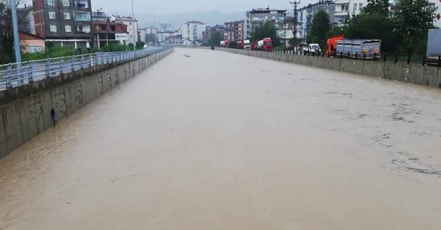 Ordu yine sele teslim oldu