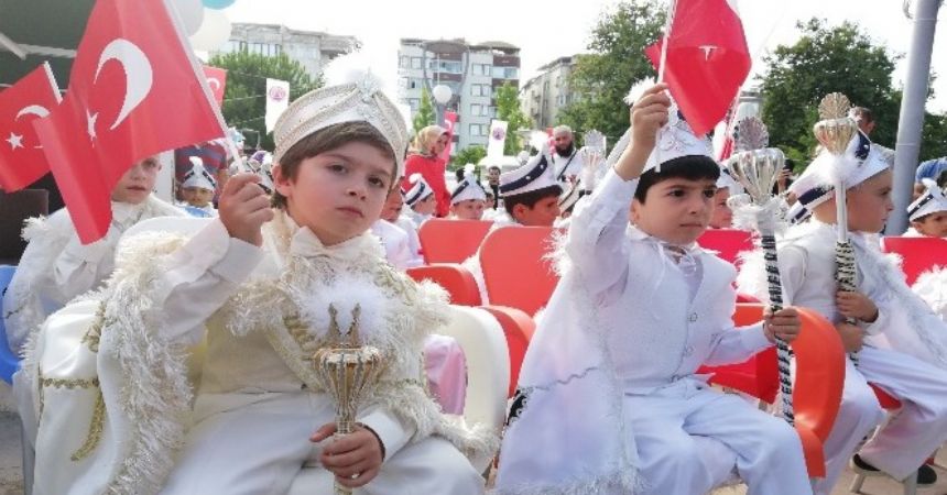 Bafra'da sünnet şöleni