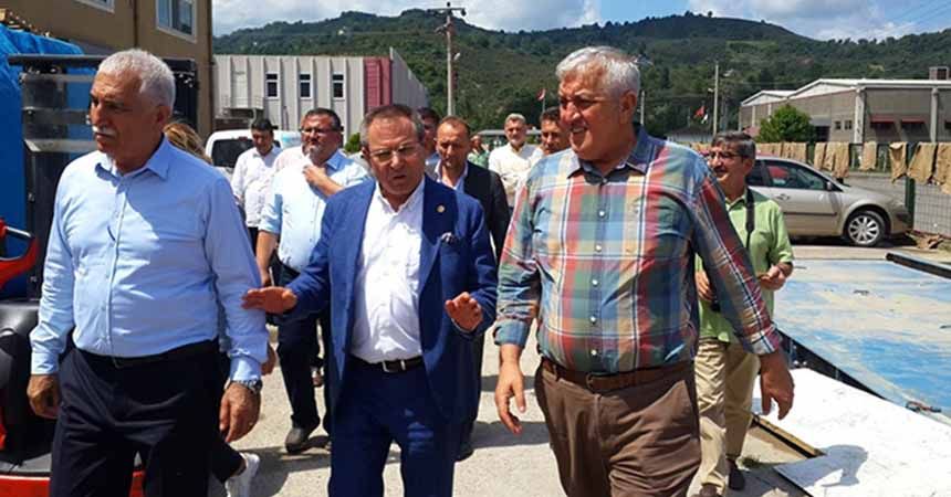 CHP heyeti Ordu'da inceleme yaptı