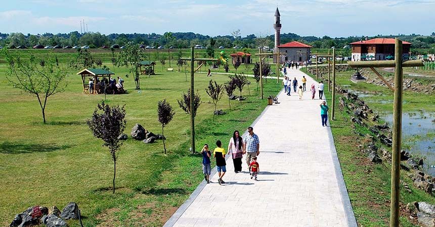 Doğal yaşam parkına yoğun ilgi
