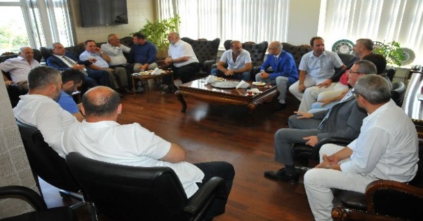 Samsun TSO’da bayramlaşma