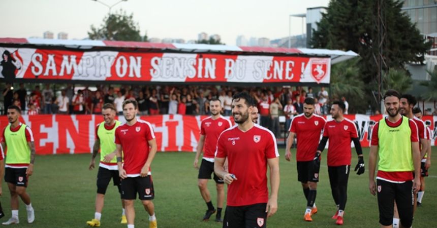 Samsunspor sahne alıyor