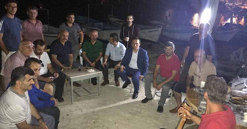 Başkan Genç, balıkçılarla buluştu