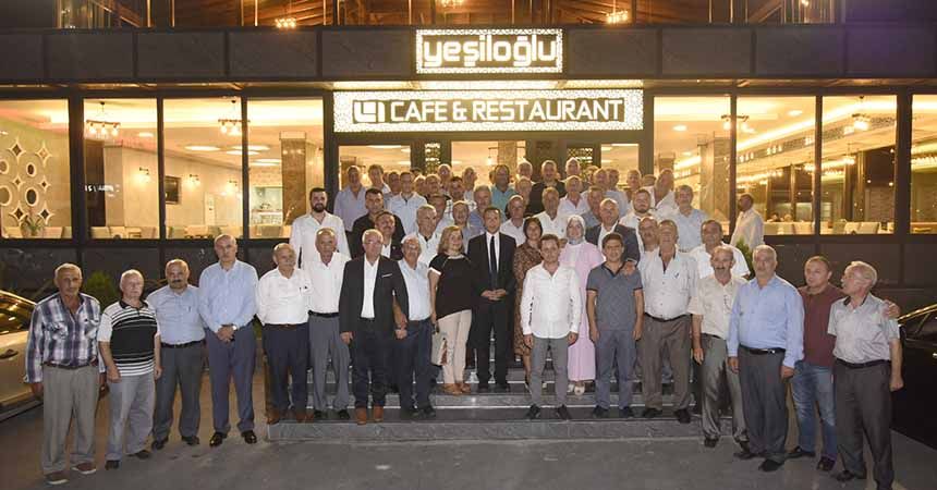 Kaymakam Öztürk'e veda yemeği Kaymakam Öztürk'e veda yemeği