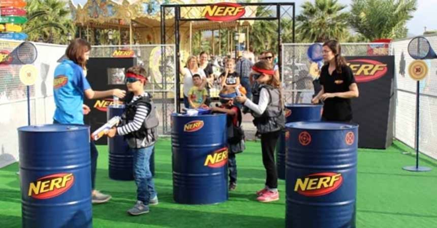 Çocukların 'Nerf Turnuvası' heyecanı