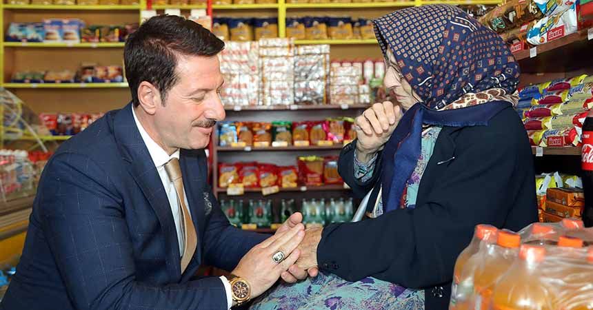 İlkadım'da gönül ziyaretleri