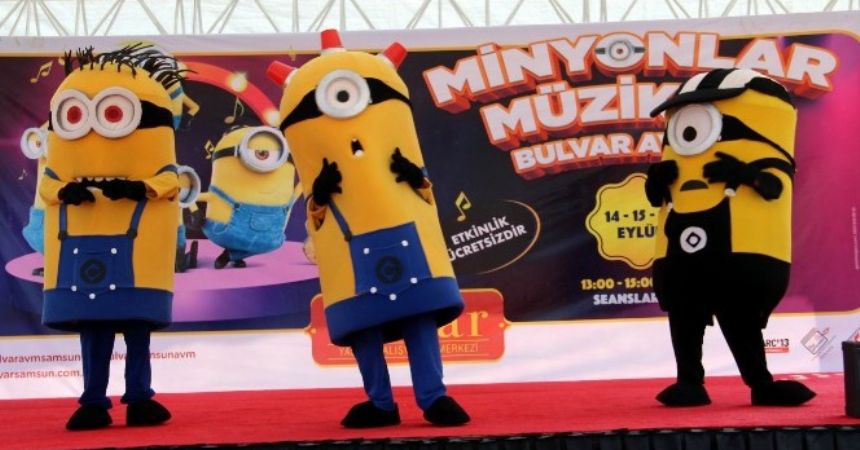 Minyonlar Samsun'da