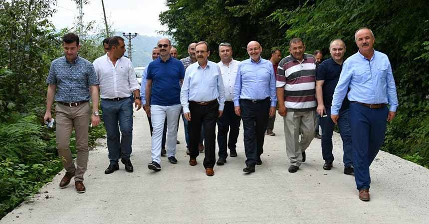 '4 ayda 400 km yol yaptık'