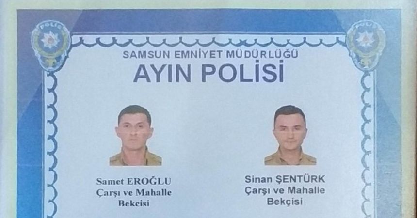 Bekçiler ayın polisi oldu
