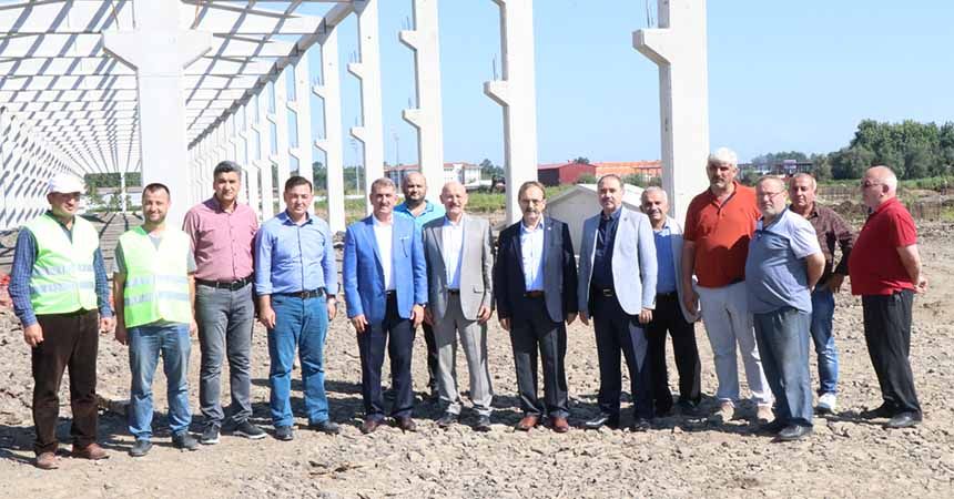 Yeni sanayi sitesini incelediler