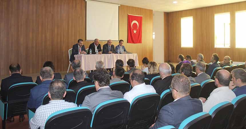 Tekkeköy'de eğitim toplantısı