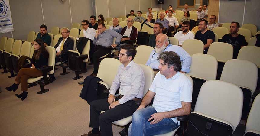 MMO üyelerine seminer verildi MMO üyelerine seminer verildi