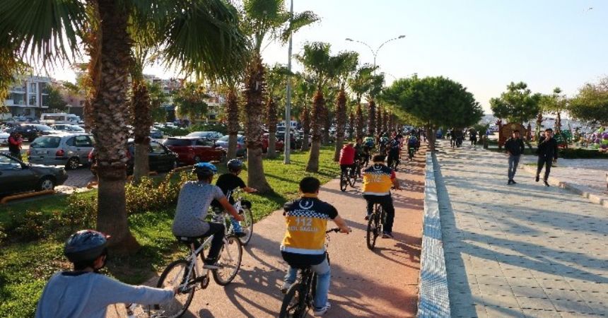 Kalp için pedal çevirdiler