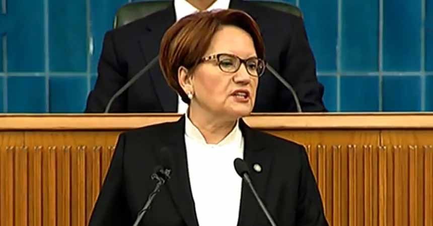 Akşener'den TBMM'de sert sözler Akşener'den TBMM'de sert sözler