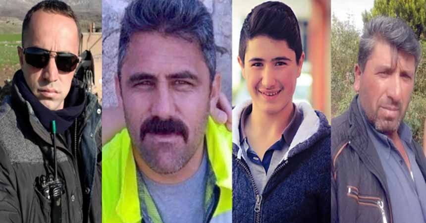 Kazada ölen 4 işçi toprağa verildi