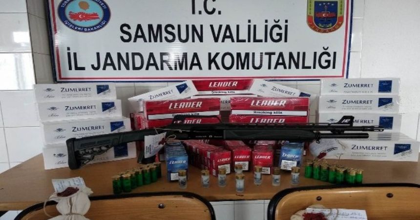 Jandarmadan esrar operasyonu