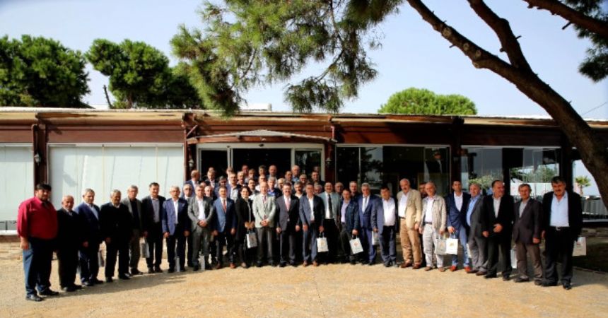Başkanlar muhtarları ağırladı Başkanlar muhtarları ağırladı