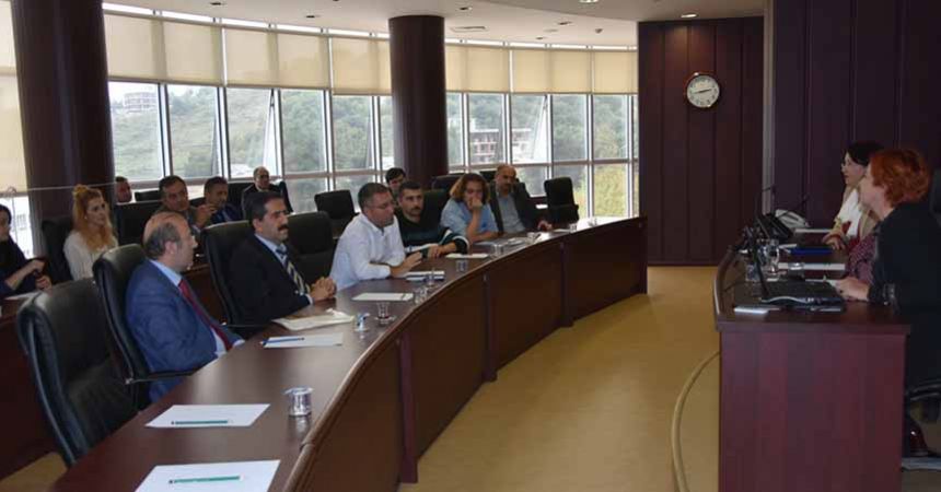 OMÜ personeline 'sıfır atık' eğitimi OMÜ personeline 'sıfır atık' eğitimi