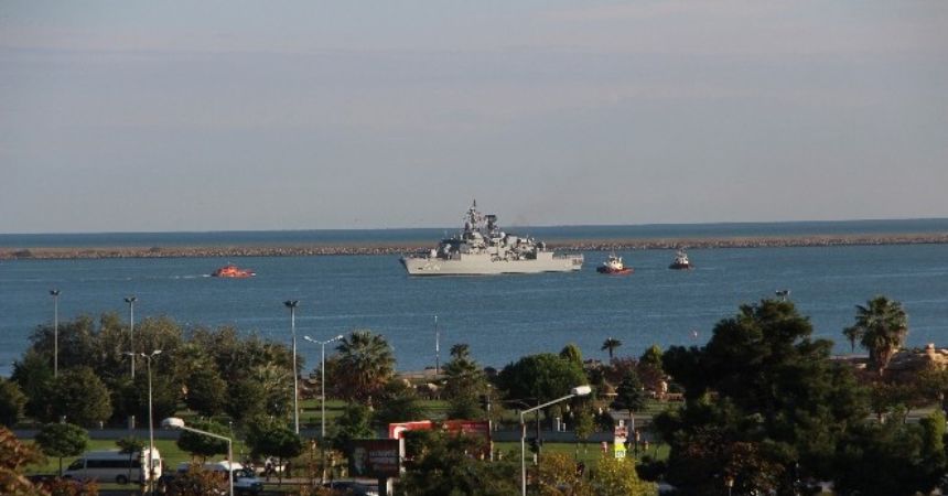 Fatih Fırkateyni Samsun'da