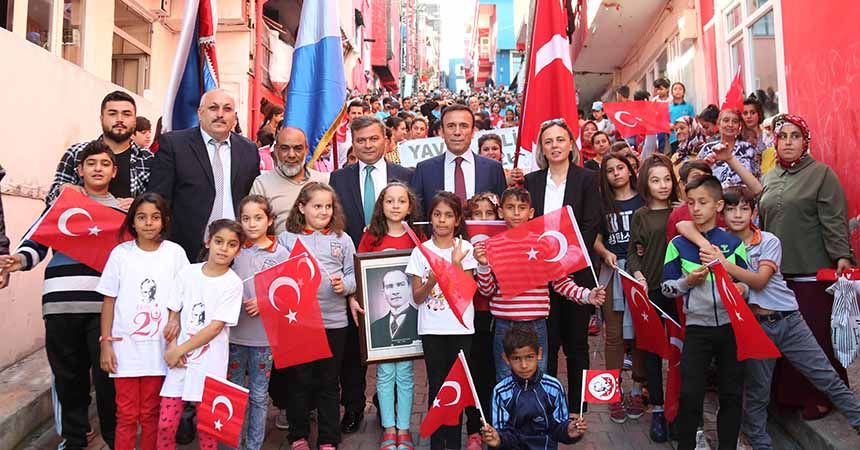 Canik'te Cumhuriyet coşkusu