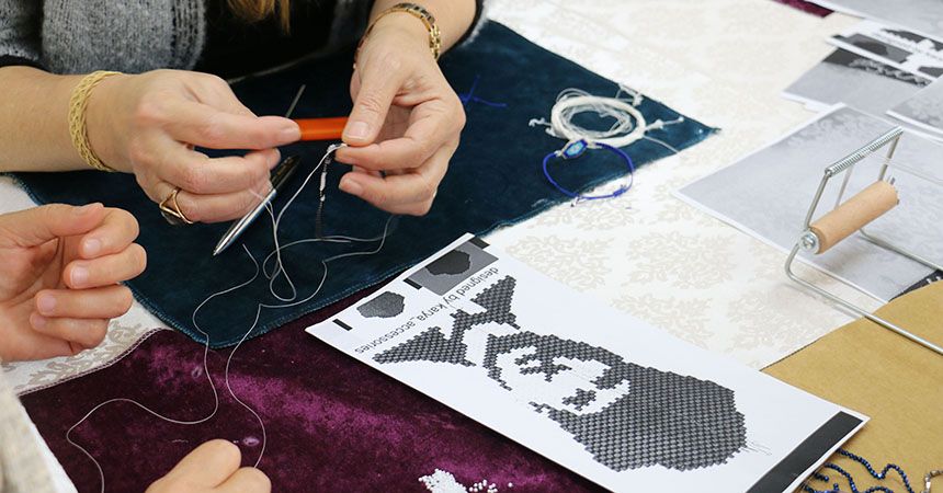 Devlet korumasındaki kadınlara meslek kursu