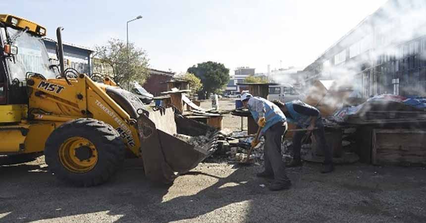 Tekkeköy sanayilerinde kapsamlı temizlik Tekkeköy sanayilerinde kapsamlı temizlik