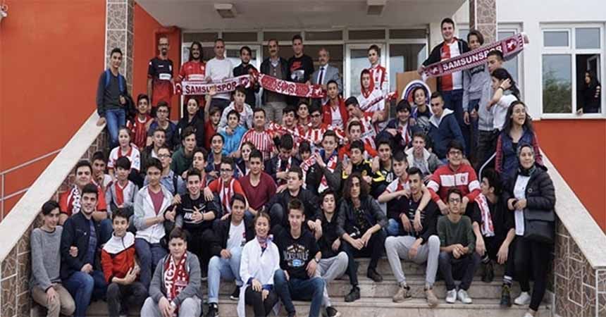 Samsunspor'dan anlamlı destek Samsunspor'dan anlamlı destek