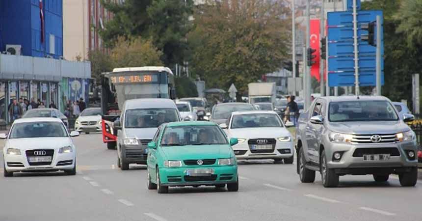 Samsun'da taşıt sayısı hızla artıyor