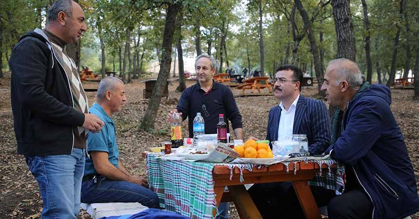 Doğayla iç içe piknik keyfi