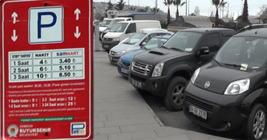 Parkomatlar kalkıyor